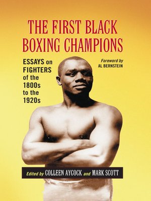 cover image of The First Black Boxing Champions